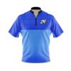 SWAG Blue Stripes Bowling Jersey