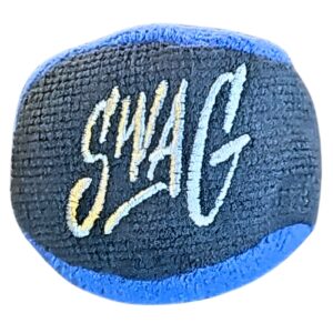 SWAG Black Blue Microfiber Grip Ball