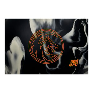 SWAG Black Dragon Hybrid Bowling Towel