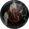 SWAG Black Dragon Hybrid Bowling Ball - Black / Silver