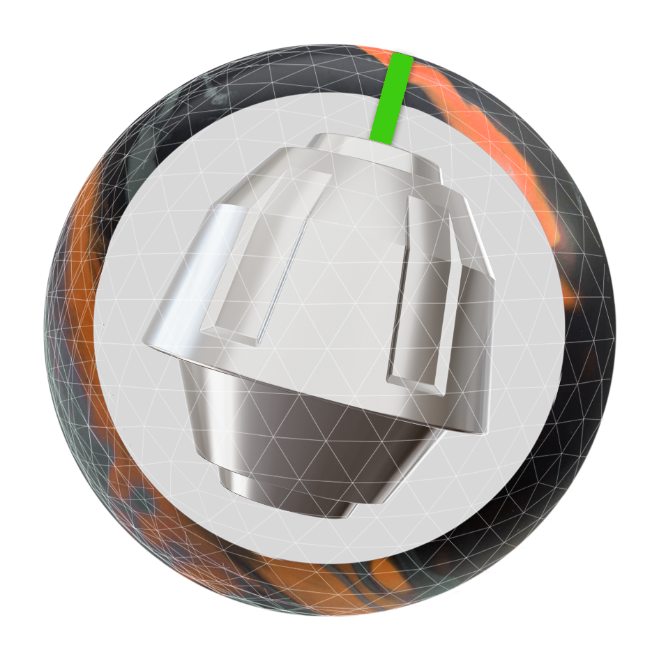 【ホロンクリスタル】球形：110mm SWAG Fusion Pearl Bowling Ball | Modern Performance