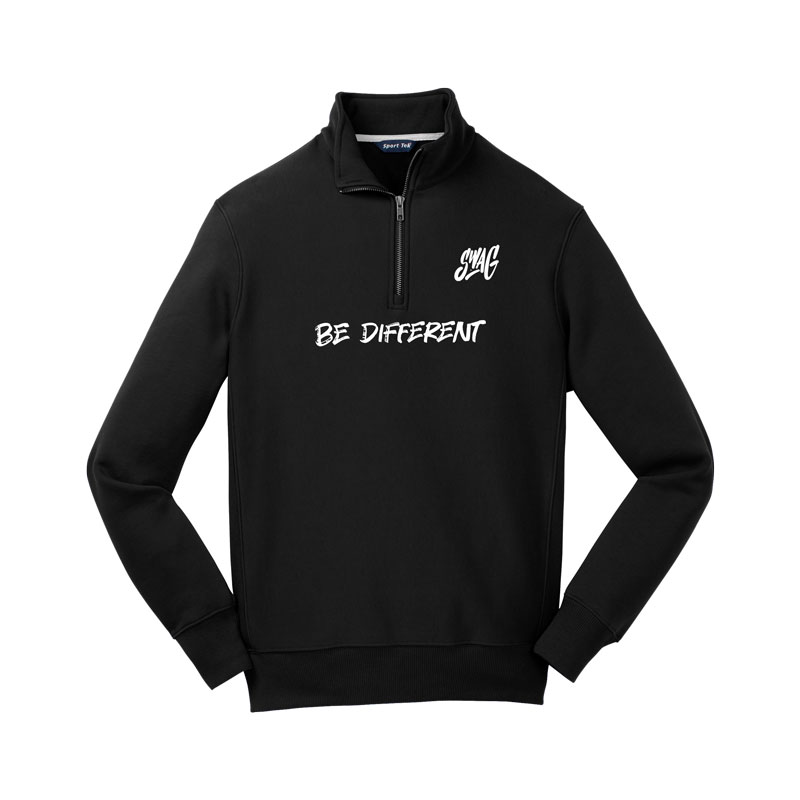 トップス holic fti starteam ecmerodi always swag SWAG Be Different Men's Bowling 1/4 Zip Heavyweight Sweatshirt